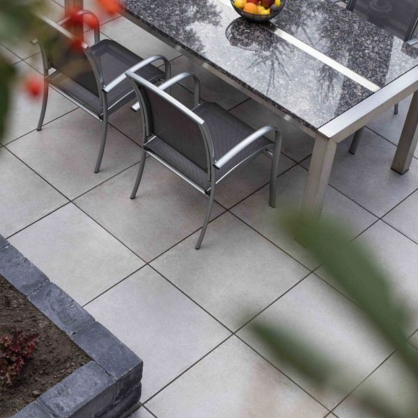 Restpartij Edam: ca. 15 m2 GeoCeramica® 60x60x4 cm Roccia Grey