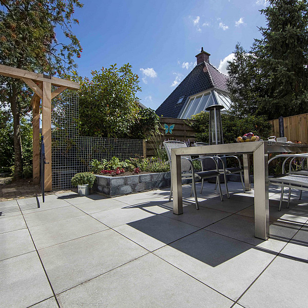 Restpartij Edam: ca. 15 m2 GeoCeramica® 60x60x4 cm Roccia Grey