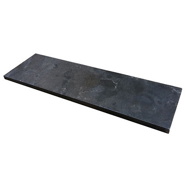 Hardsteen Afdek- Vijverrand China Blue 100x30x3 cm Gezoet met facet