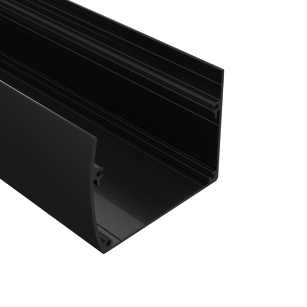 Gootset Aluminium 406 cm, RAL 9005