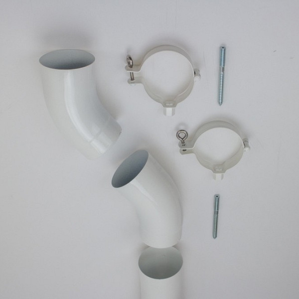 Hemelwaterset Ral 9010
