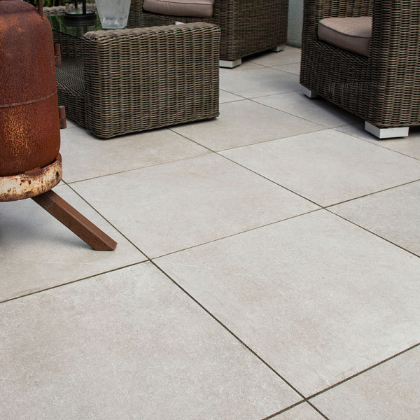 Restpartij Edam: ca. 15 m2 GeoCeramica® 60x60x4 cm Roccia Grey