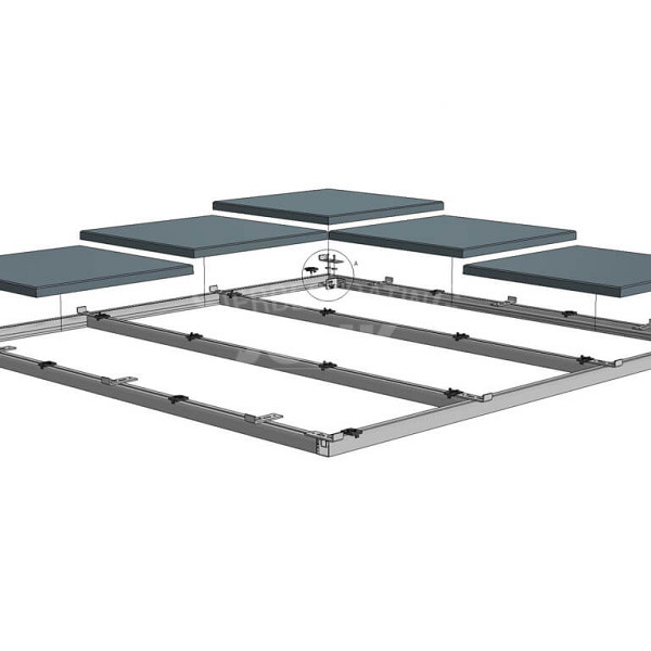<p>Het Tegel Onderconstructie Systeem (TOS) is speciaal ontwikkeld om onder verschillende weersomstandigheden een goed aangelegd terras te behouden. Het Tegel Onderconstructie Systeem bestaat uit vijf onderdelen: verstelbare dragers, aluminium onderliggers, aluminium vulplaatjes, tegelstop en tegelkruisjes. De aluminium onderliggers kunnen geplaatst worden op diverse ondergronden, zoals een betonvloer, houten frame, dakbedekking, betontegels en opsluitbanden.<br /><br />Door het gebruik van tegelkruisjes en tegelstoppers kunnen de tegels strak op het systeem geplaatst worden. Het plaatsen van stroompunten of verlichting onder het terras is mogelijk. De tegels kunnen tijdelijk verwijderd worden en vervolgens weer teruggeplaatst worden, nadat de werkzaamheden gereed zijn. Wanneer er een verzakking in de onderconstructie is, kan je de tegels verwijderen,<br />de onderconstructie herstellen en vervolgens de tegels weer terug plaatsen.</p>