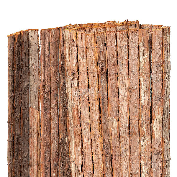 <h1><strong>Boomschorsmat</strong></h1><p>Een mat van boomschors verwijst naar een tapijtachtige structuur die is gemaakt van samengebonden boomschors. Deze matten worden vaak gebruikt voor verschillende decoratieve of functionele doeleinden, zoals:</p><ol>	<li>	<p>Tuinpaden: Boomschorsmatten kunnen worden gebruikt om natuurlijke en rustieke tuinpaden te creëren. Ze bieden een zachte ondergrond en kunnen helpen bij het voorkomen van modderige of gladde loopoppervlakken.</p>	</li>	<li>	<p>Bodembedekking: Een mat van boomschors kan dienen als bodembedekking in tuinbedden, borders of onder struiken en bomen. Het helpt bij het verminderen van onkruidgroei, het vasthouden van vocht in de grond en het beschermen van de plantenwortels tegen extreme temperaturen.</p>	</li>	<li>	<p>Decoratieve toepassingen: Boomschorsmatten kunnen worden gebruikt om een natuurlijk en organisch element toe te voegen aan landschapsontwerpen, bloemstukken of andere decoratieve projecten. Ze kunnen worden gebruikt als achtergrond voor tentoonstellingen of als basis voor creatieve displays.</p>	</li></ol><p>Het gebruik van boomschorsmatten kan afhankelijk zijn van de specifieke doeleinden en de omgeving waarin ze worden geplaatst.</p><h2>Productbeschrijving</h2><p>Houtsoort: onbehandelde, gladde boomschors</p><p>Deze boomschorsmat is enkel gebonden en verkrijgbaar in de afmeting 300x200 cm.</p><p> </p><p> </p>