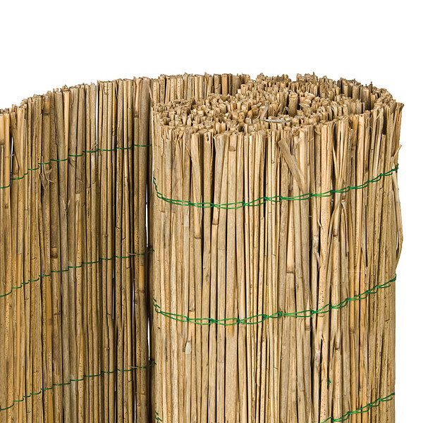 Rieten decoratiemat dubbel onbehandeld 200x100 cm