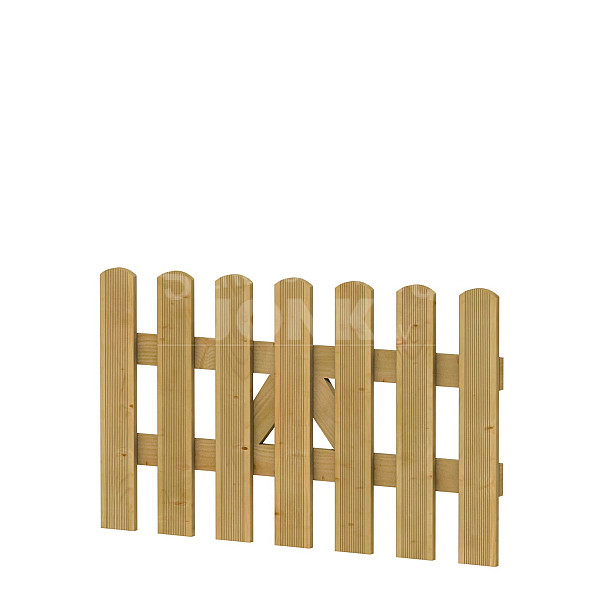<p>De reliëf rechthekken zijn sierlijke en simpele hekwerken. De planken zijn geschaafd en fijngeribbeld voor een mooi glad en zacht uiterlijk. Ze zijn op meerdere hoogten verkrijgbaar met een in dezelfde hoogte een bijhorende poort. *exclusief hang en sluitwerk</p>