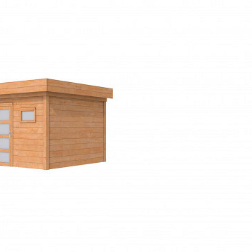 Douglas Topvision tuinhuis Raaf, 300 x 300 cm., kleurloos geïmpregneerd