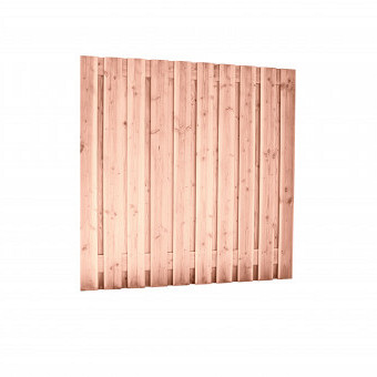 Douglas Tuinscherm 21-planks 180x180 cm, geschaafd