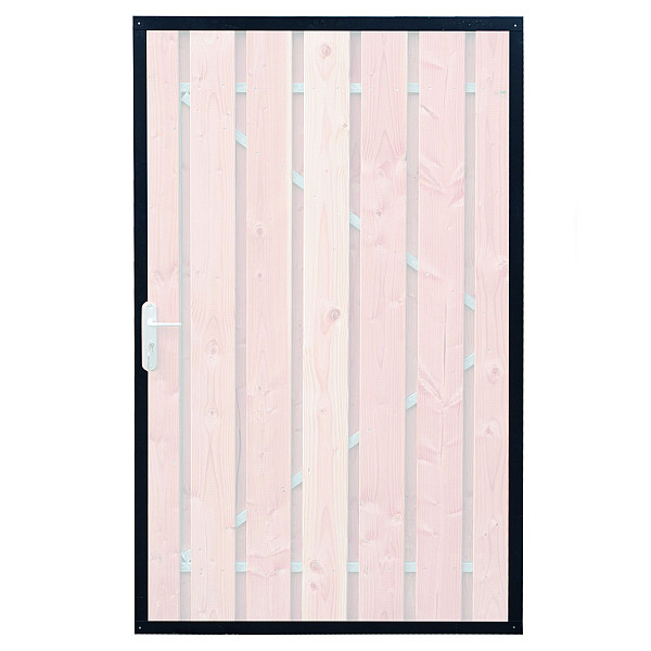 Luxe stalen kader t.b.v.. tuindeur 90, 100 en 110 cm.