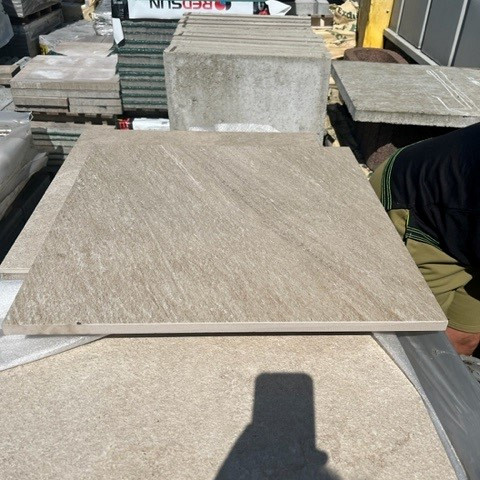 Restpartij Edam: 11,88 m2 Keramiek 60x60x2 cm Palermo Sabbia