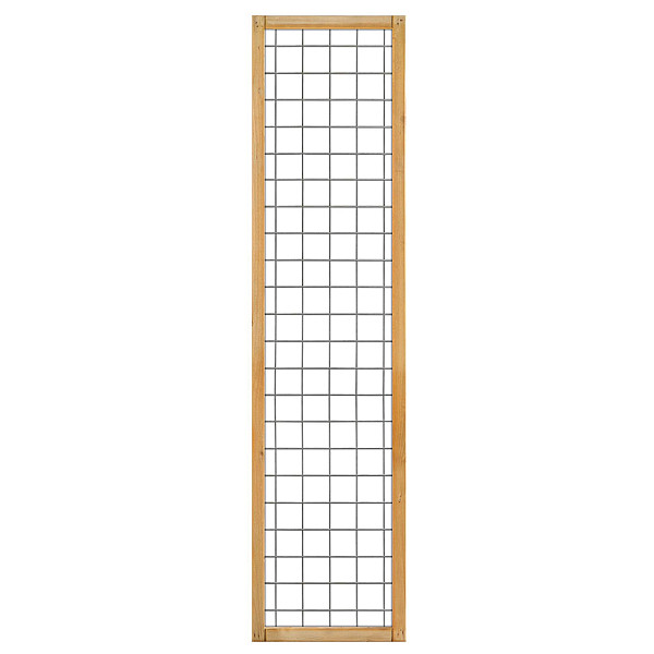 Gaaselement 45x180 cm met kader 4,5x4,5 cm geïmpregneerd grenen