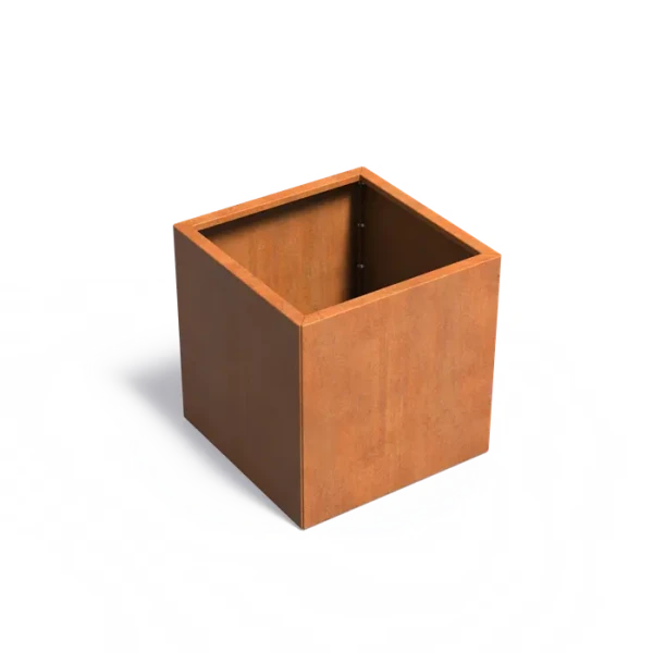 Plantenbak Carrez Connect zonder bodem Cortenstaal 80x80x80 cm