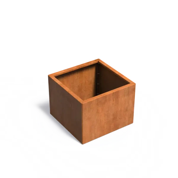 Plantenbak Carrez Connect zonder bodem Cortenstaal 80x80x60 cm