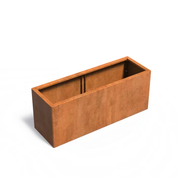 Plantenbak Carrez Connect zonder bodem Cortenstaal 150x50x60 cm