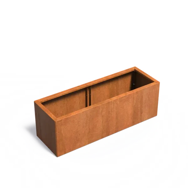 Plantenbak Carrez Connect zonder bodem Cortenstaal 150x50x50 cm