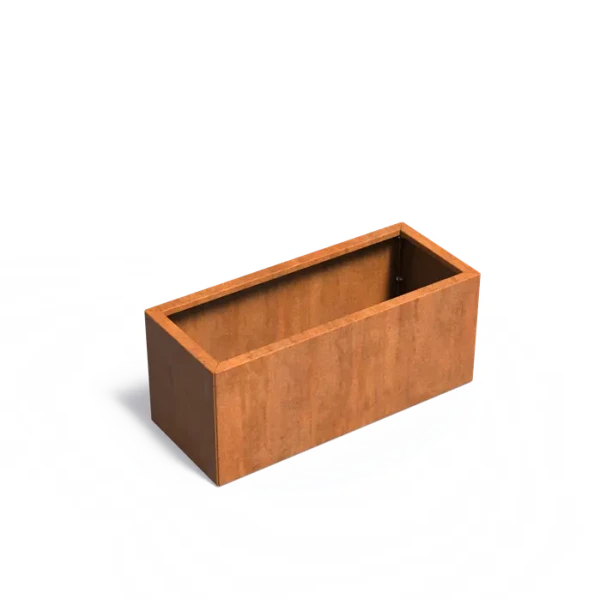 Plantenbak Carrez Connect zonder bodem Cortenstaal 120x50x50 cm