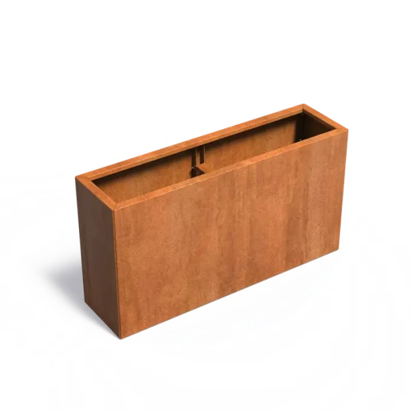 Plantenbak Carrez Connect zonder bodem Cortenstaal 150x40x80 cm