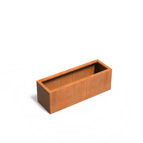 Plantenbak Carrez Connect zonder bodem Cortenstaal 120x40x40 cm