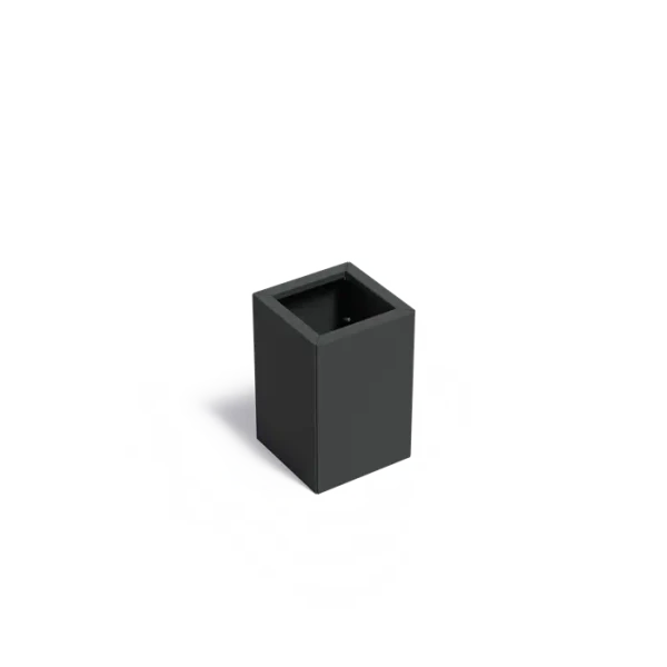 Plantenbak Carrez Connect zonder bodem gecoat staal 40x40x60 cm