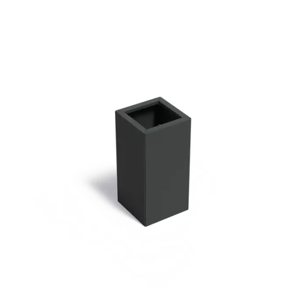 Plantenbak Carrez Connect zonder bodem gecoat staal 40x40x80 cm