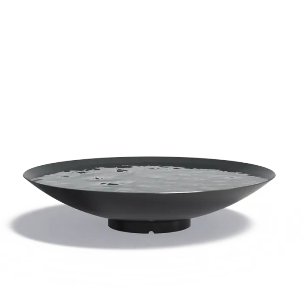 Waterschaal antraciet gecoat staal 4 mm 150x31 cm