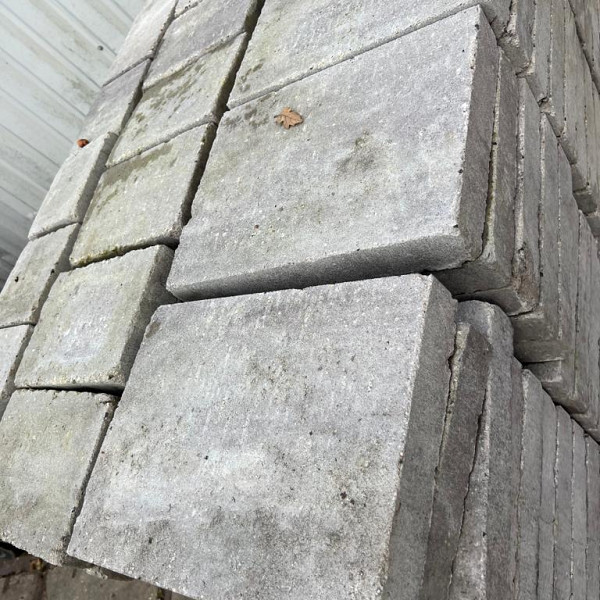 Restpartij Almere 80m2 Abbeystones  6 cm Ivory met deklaag