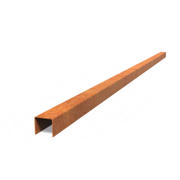 Overzetprofiel recht Cortenstaal 2 mm 230x5,4x5 cm
