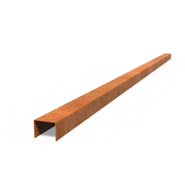 Overzetprofiel recht Cortenstaal 2 mm 230x6,4x5 cm
