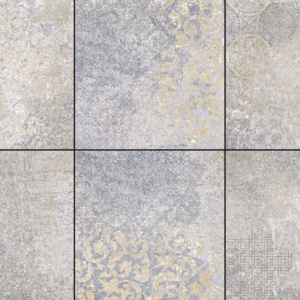 Cerasun 60x60x4 cm Catania Decor Blue