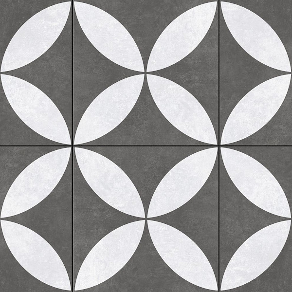 Cerasun 60x60x4 cm Flower Decor