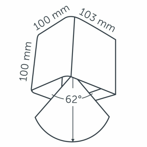 <p><strong>ACE DOWN 100-230V FLAT GREY</strong></p><p>Wandarmatuur ACE DOWN 100-230V geeft een gerichte lichtbundel en is geschikt voor montage op een muur of schutting.</p><ul>	<li>Geeft een gebundeld licht naar beneden</li>	<li>Geschikt voor het verlichten van een schutting en muur</li>	<li>Direct aan te sluiten op een 230 Volt stroompunt</li></ul><p>ACE DOWN FLAT GREY 100-230V herken je aan de hoogwaardige FCVB coating in de kenmerkende kleur Flat Grey. Naast deze premium uitstraling wordt hij standaard geleverd met een SHUTTER 2 en een dimbare LED driver. De speciale FLAT GREY uitvoering is ten opzichte van de andere kleuren dimbaar.</p><p>De ACE DOWN 100-230V wandlampen mogen alleen op een led dimmer aangesloten worden met fase afsnijding en een vermogen van 2-100W of 3-100W.</p><p>ACE DOWN 100-230V kan uitsluitend aangesloten worden op het reguliere stroomnet. Hij is standaard uitgerust met een SHUTTER 2 en een dimbare LED driver voor 100-230V LED dimmers (verkrijgbaar bij de betere bouwmarkt. Raadpleeg een elektricien voor installatie).</p><p><strong>Plaatsingsadvies:</strong></p><p>Iedere 2 á 2,5 meter een ACE DOWN, op een hoogte van 1,4 á 1,8 meter</p>