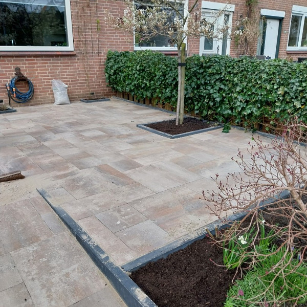 Restpartij Schagen: 39,56m2 Smartton Groot Wildverband 4cm Kilimanjaro