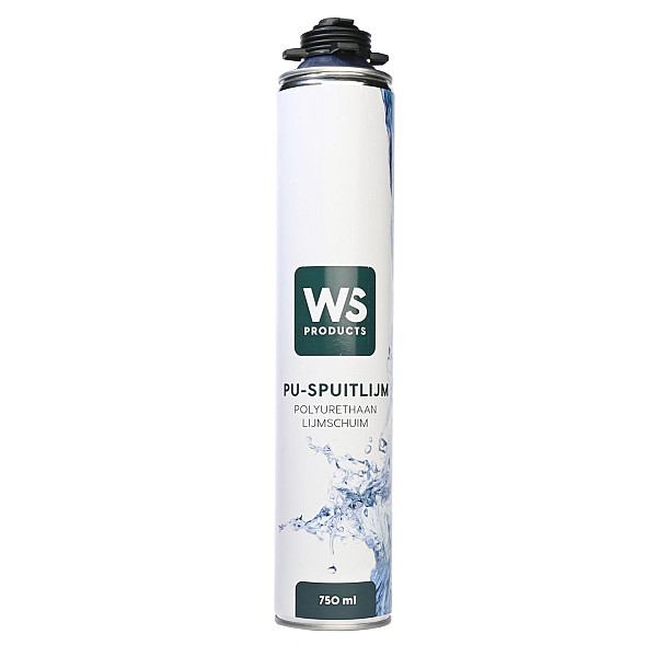WS PU-Spuitlijm 750 ml Schroefdraadkop
