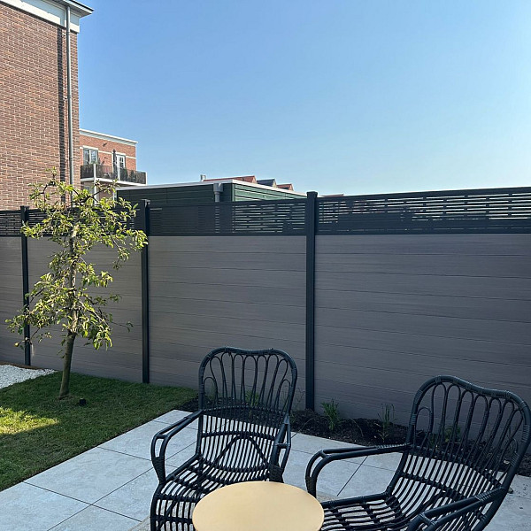 NeoFence met Trellis 180x180 cm Oak (momenteel niet voorradig)