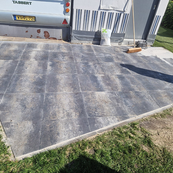 Budget Terrastegel 60x60x4 cm Icey Blue