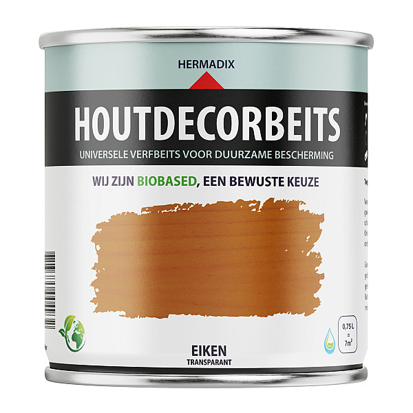 Houtdecorbeits Transparant Eiken - 750 ml