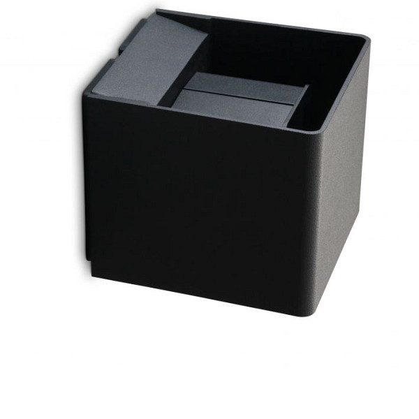 Outdoorpro+ Wandlamp Tolosa Vierkant Zwart Up/Down