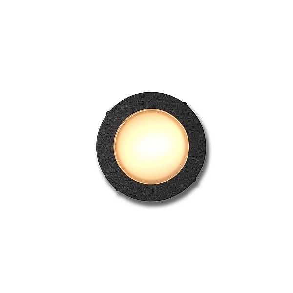Outdoorpro+ Grondspot Beja Cirkel Zwart