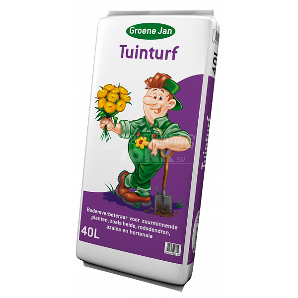 <p>Tuinturf brengt de grond in een betere conditie en bevordert de luchtwaterhuishouding in de bodem. Door de lage pH (zuurgraad) is het uitermate geschikt voor structuurverbetering van zuurminnende gewassen, zoals Heide, Rododendrons en Azalea's.</p>