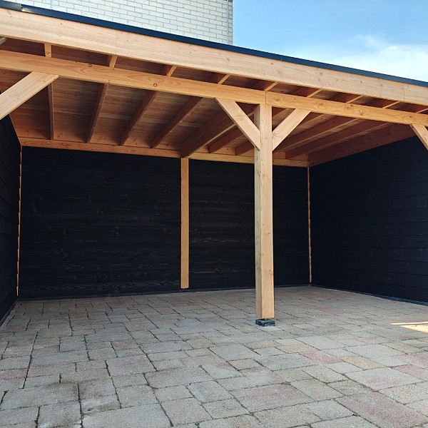 JWOODS Buitenverblijf 500x300cm, Geschaafd