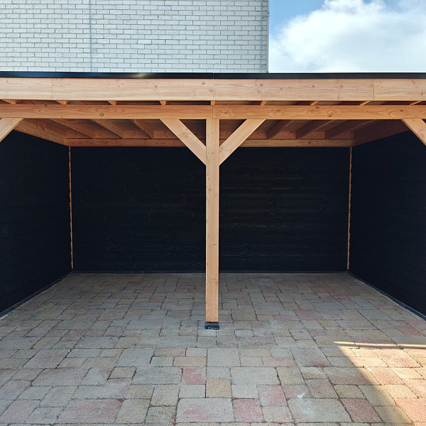 JWOODS Buitenverblijf 500x300cm, Geschaafd