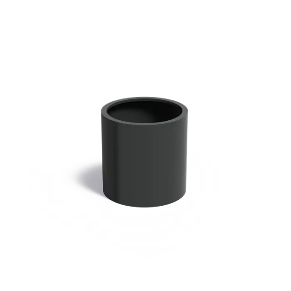 Plantenbak Circum zonder bodem aluminium Ø80x80 cm