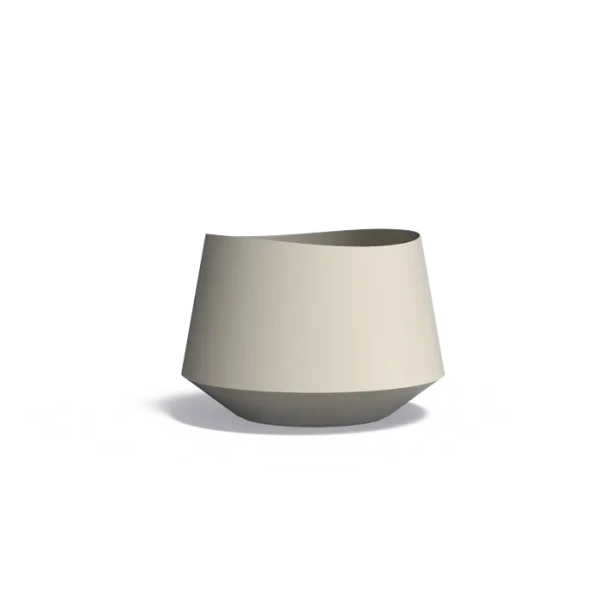 Plantenbak Velis aluminium Ø100x70 cm coated