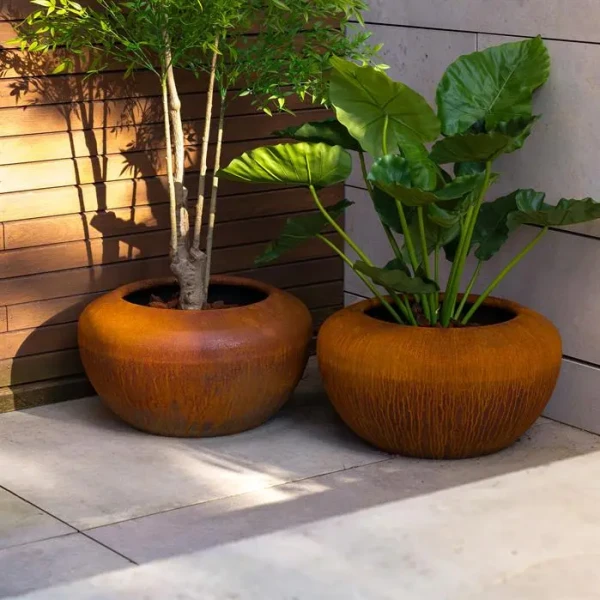 Plantenbak Onyx cortenstaal 78x43 cm