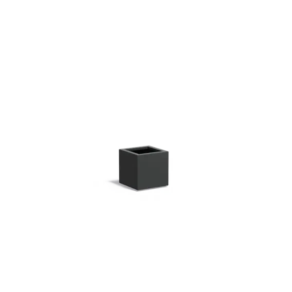 Plantenbak Carrez met bodem aluminium 40x40x40 cm