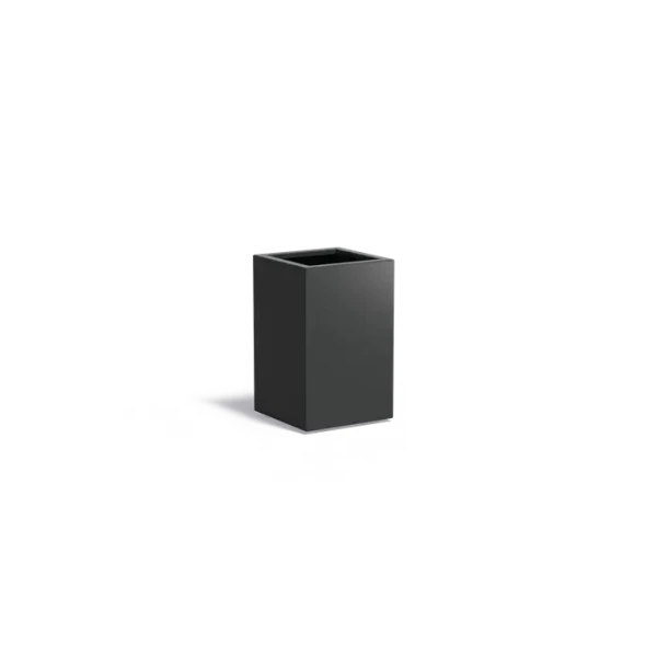 Plantenbak Carrez met bodem aluminium 50x50x80 cm