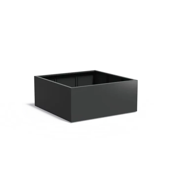 Plantenbak Carrez met bodem aluminium 140x140x60 cm