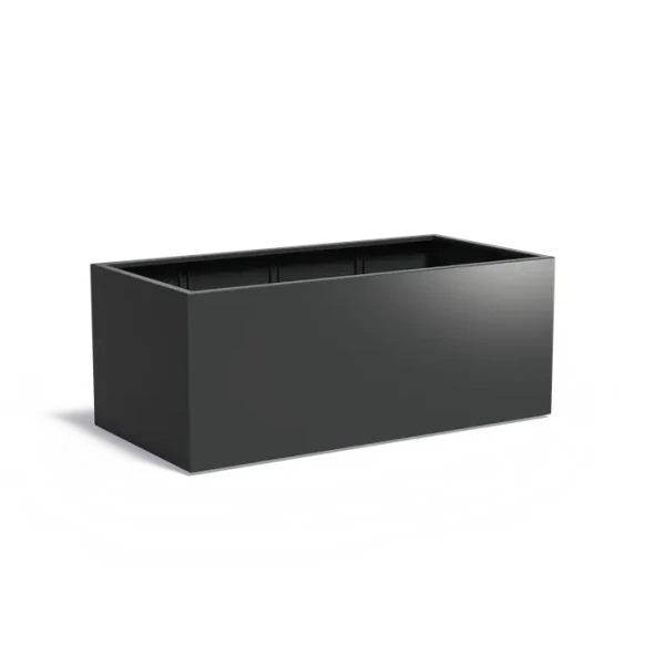 Plantenbak Carrez met bodem aluminium 200x100x80 cm