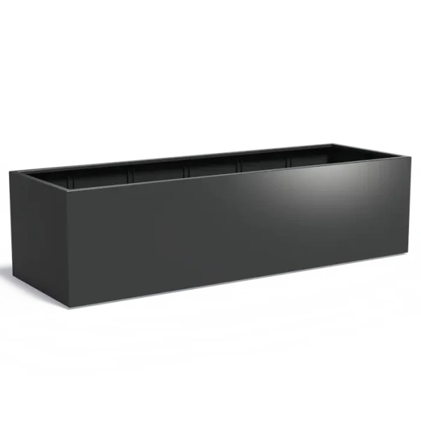 Plantenbak Carrez met bodem aluminium 300x100x80 cm