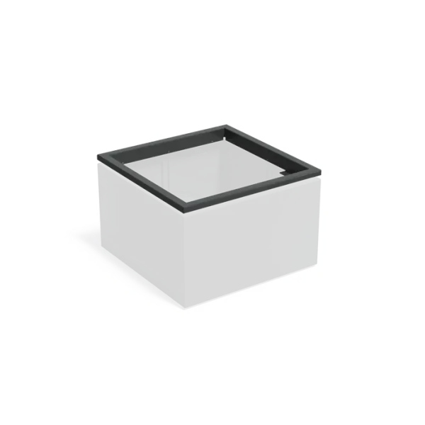 Carrez in-lite Ready aluminium opzetrand voor verlichtng 100x100x9,1 cm